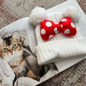 Minnie Mouse bow hat